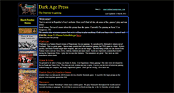 Desktop Screenshot of darkagepress.com